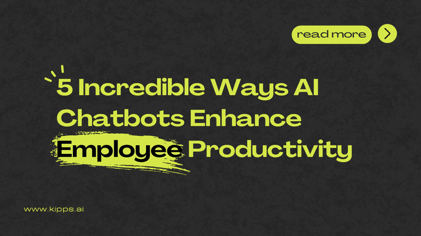 Boosting Efficiency: 5 Incredible Ways AI Chatbots Enhance Employee Productivity