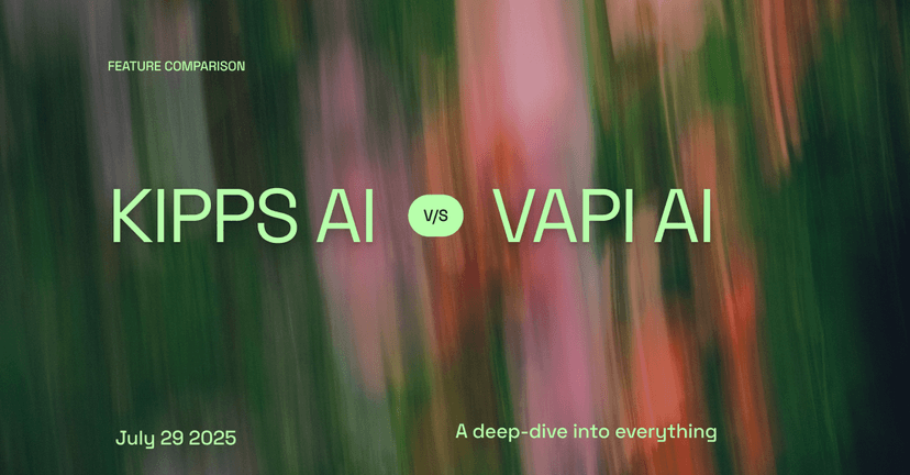 Kipps AI vs Vapi AI: The 2025 Enterprise Decision Guide