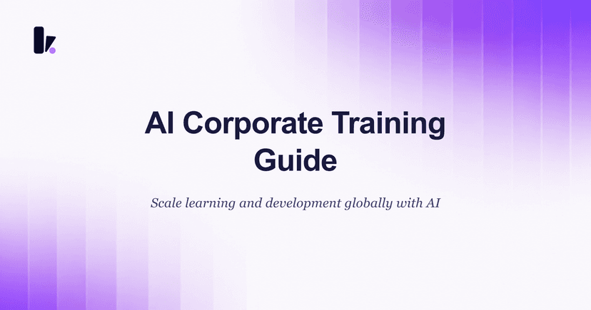 AI in Corporate Training: An HR Guide to Scaling L&D