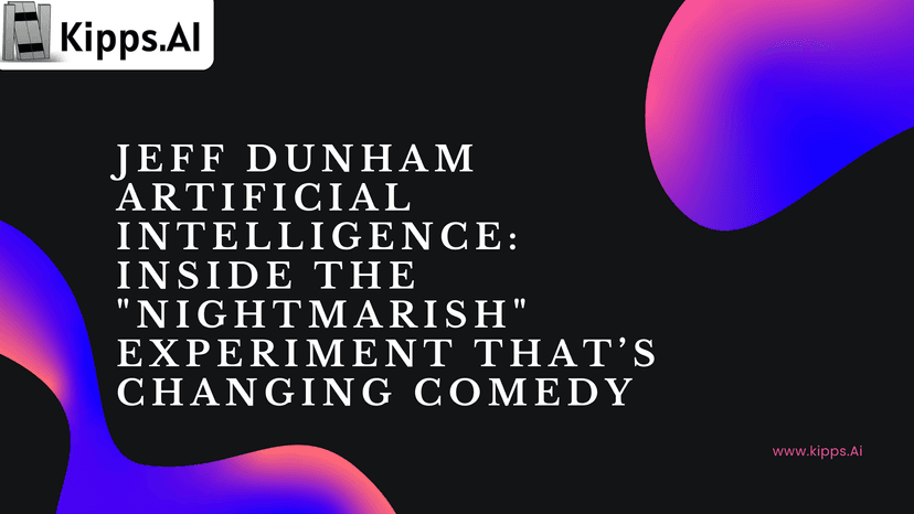 Jeff Dunham Artificial Intelligence: Inside the "Nightmarish" Experiment Thats Changing Comedy