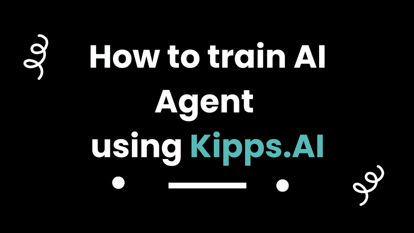 How to Train your AI agent with - pdf, web or text data