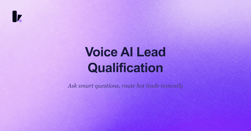Voice AI for Lead Qualification | Voice Agent | Kipps.AI