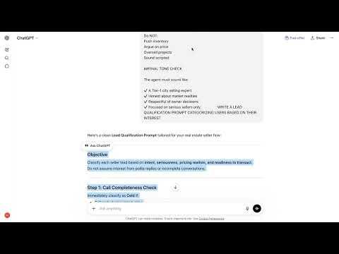 LEAD QUALIFICATION USING GOOGLE SHEET