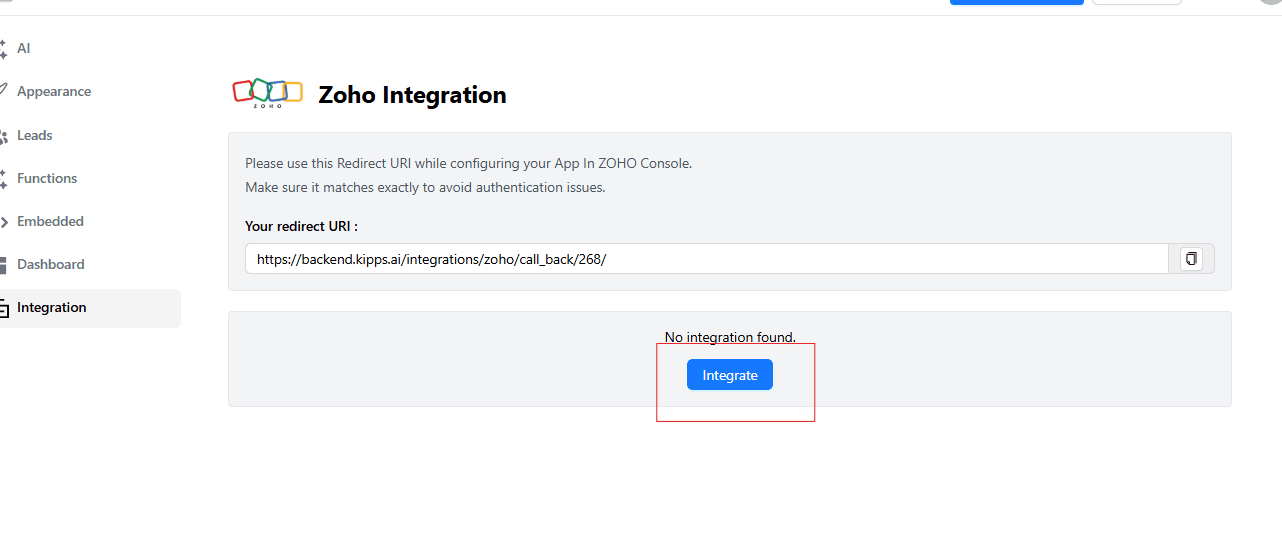 integrationbutton