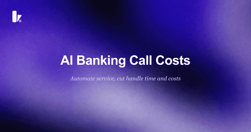 AI in Banking: Improve CX & Lower Call Center Costs