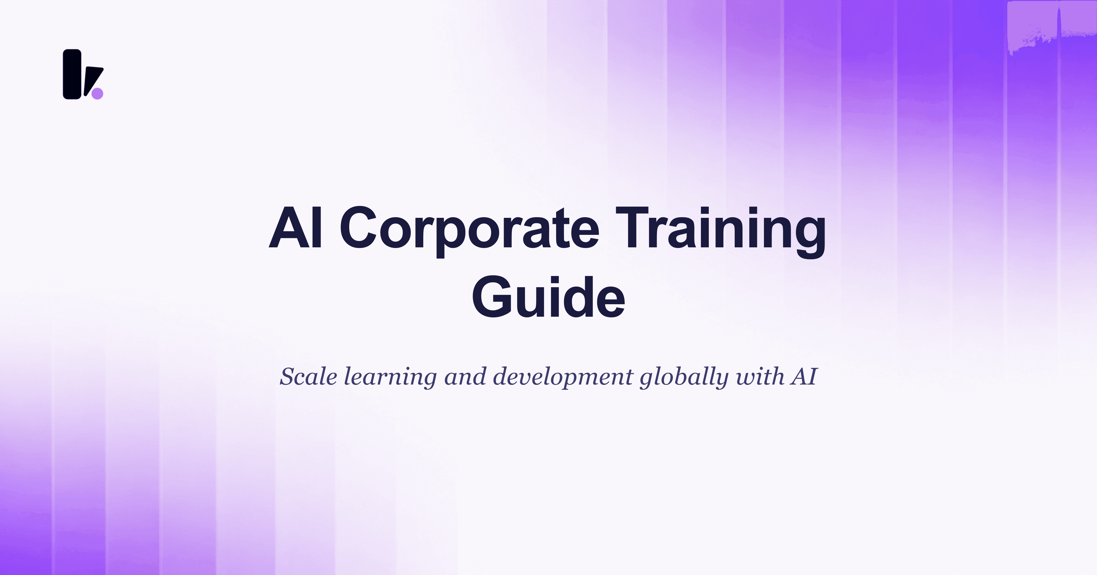 AI in Corporate Training: An HR Guide to Scaling L&D