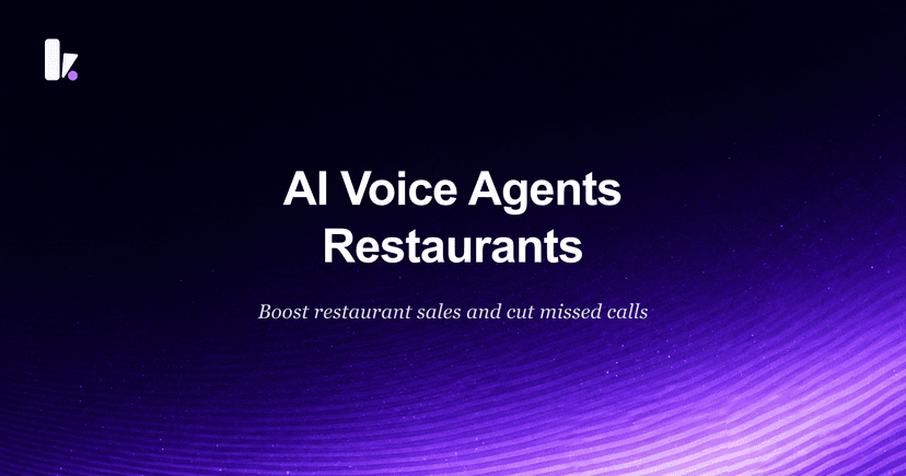 The ultimate guide to AI Voice Agents for Restaurants