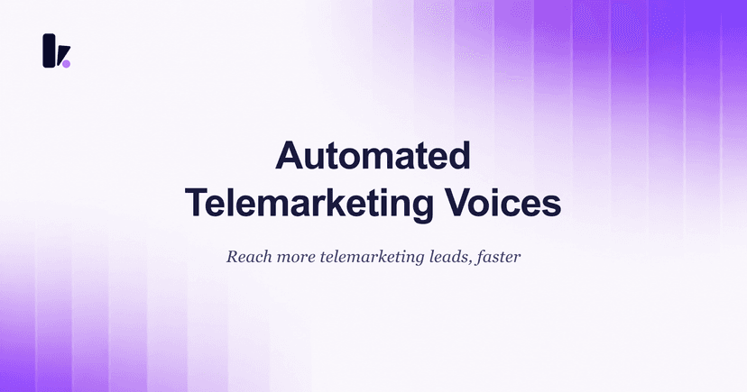 Automated Voices for Telemarketing | Kipps.AI