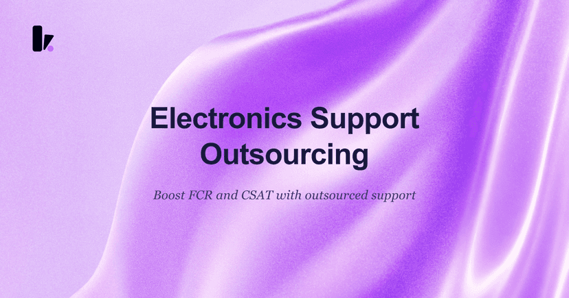 Electronics Support Outsourcing: A Complete Guide