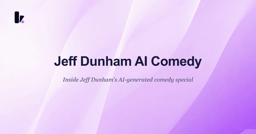Jeff Dunham Artificial Intelligence: Inside the "Nightmarish" Experiment Thats Changing Comedy