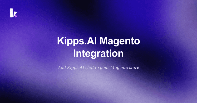Kipps.AI integration with Magento