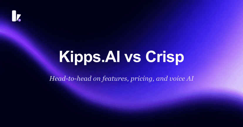 Kipps.AI vs. Crisp: Which AI Agent Platform is Right for You?