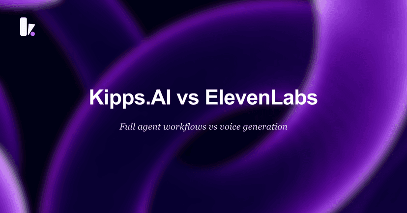 Kipps.AI vs ElevenLabs: Which AI Platform is Right for Your Business?