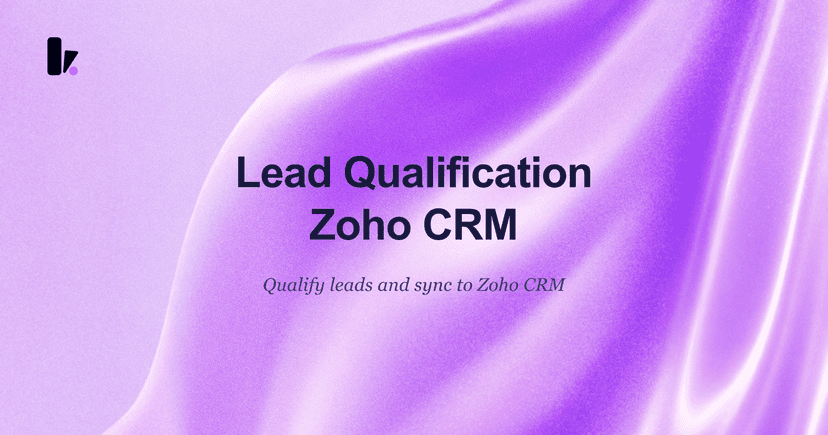 Lead Qualification AI Agent for Zoho CRM | Kipps.AI