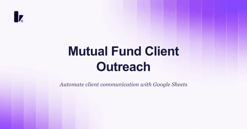 AI Voice Agent for Mutual Funds: Automate Client Outreach