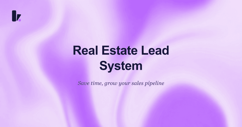 Real Estate Lead Qualification System: Boost Sales