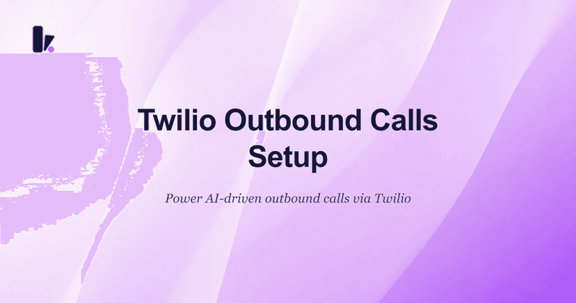 Connect your Twilio number to Kipps AI voice agent for Outgoing calls