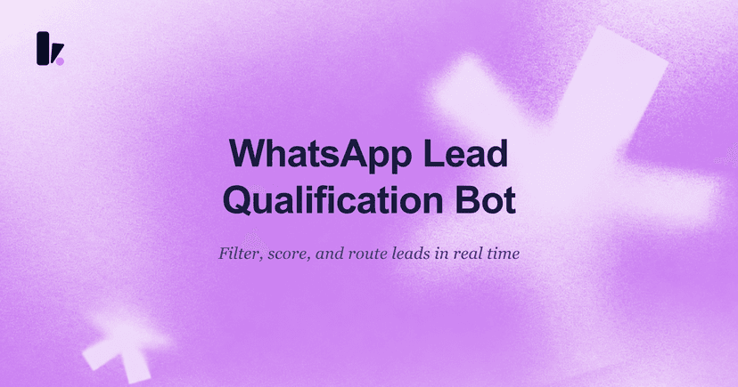 Build WhatsApp Lead Qualification Bot | Smart Automation | Kipps.AI