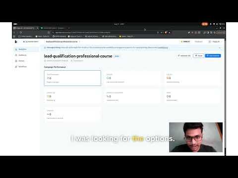 Demo of a lead qualification | Campaign setup