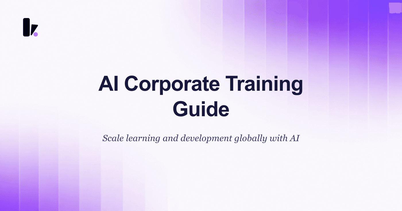 AI in Corporate Training: An HR Guide to Scaling L&D