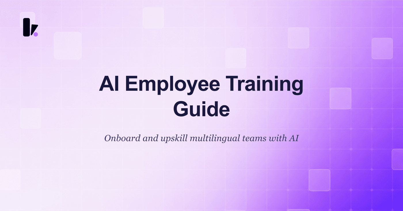 AI for Employee Training: A Practical Guide for HR