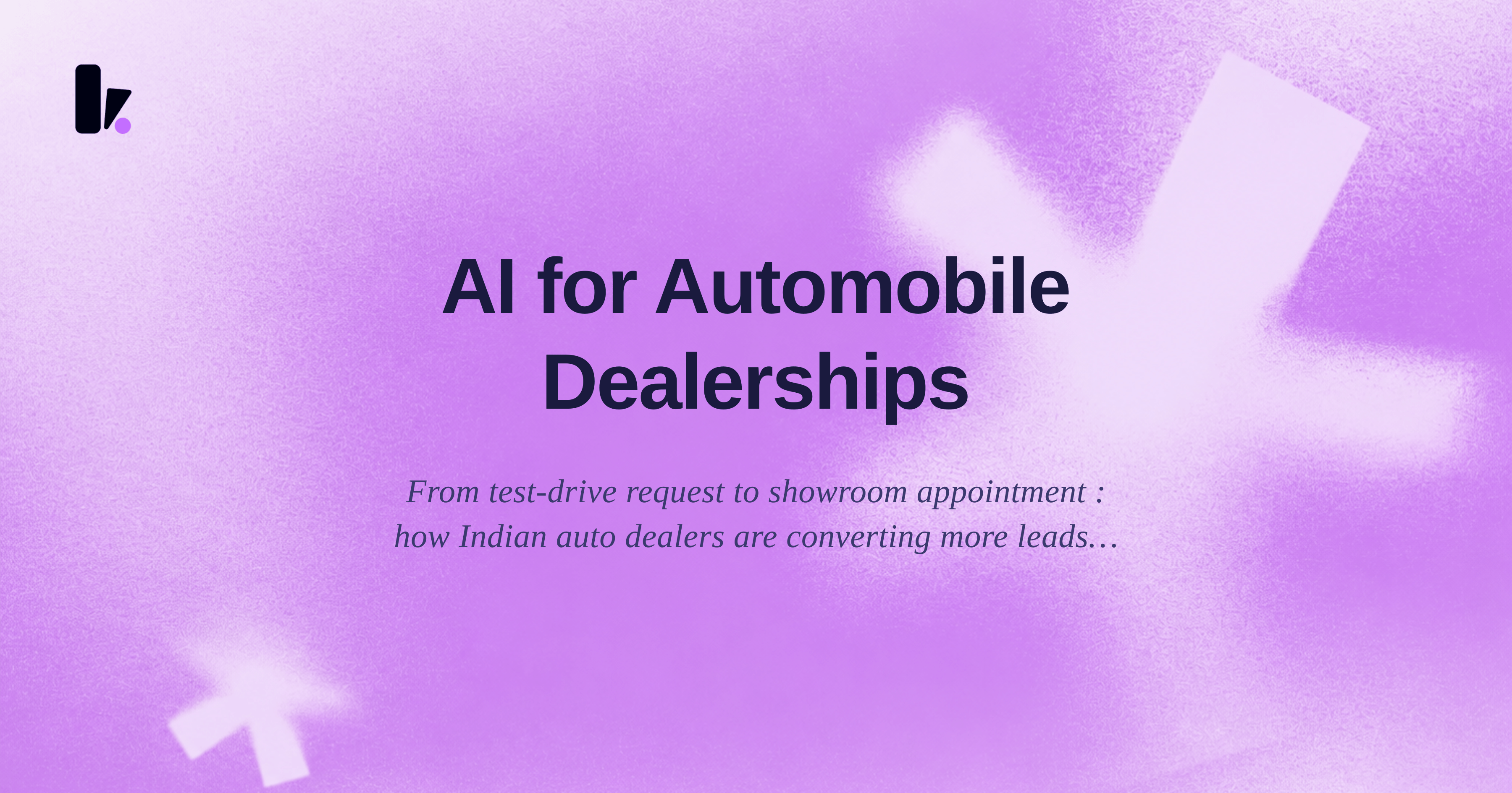AI for Automobile Dealerships: How India's Dealers Use AI to Handle More Enquiries