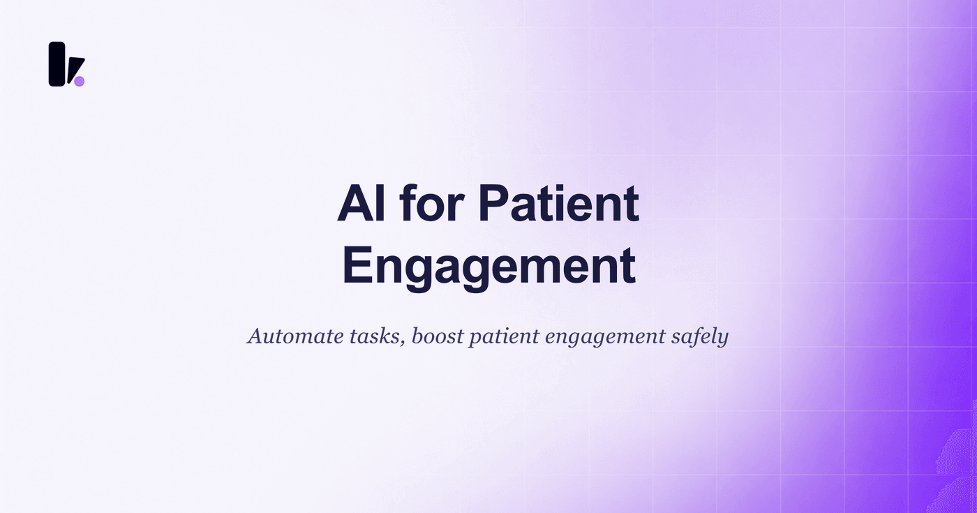 AI for Patient Engagement: A Practical Guide for Clinics
