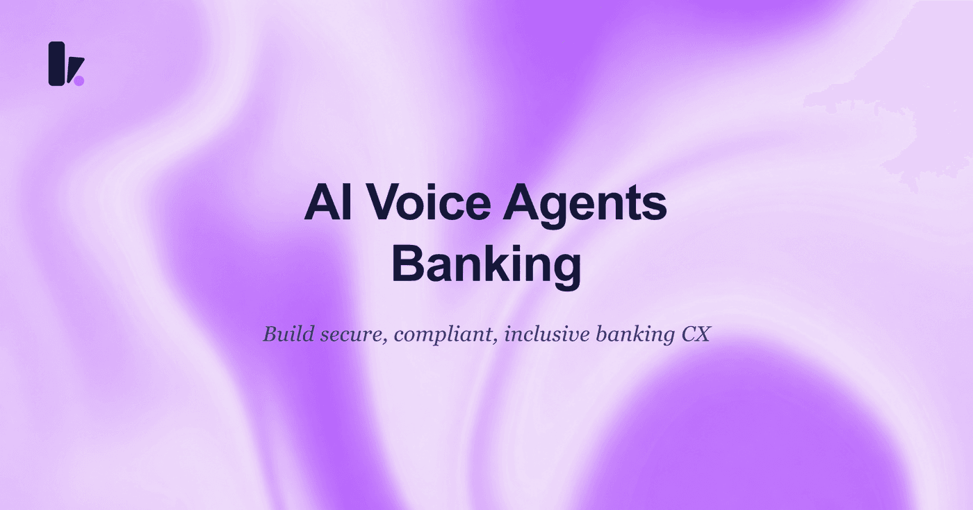 AI Voice Agents for Banking: A Strategic Guide