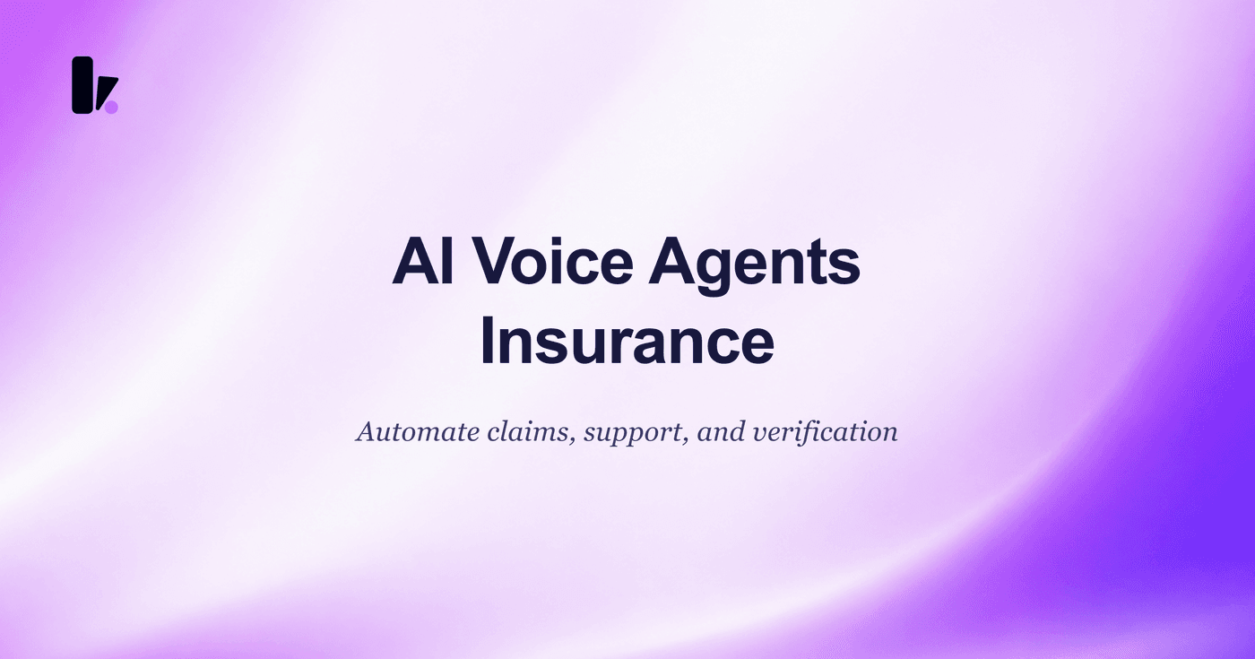 Boost CX & Efficiency with AI Voice Agents for Insurance