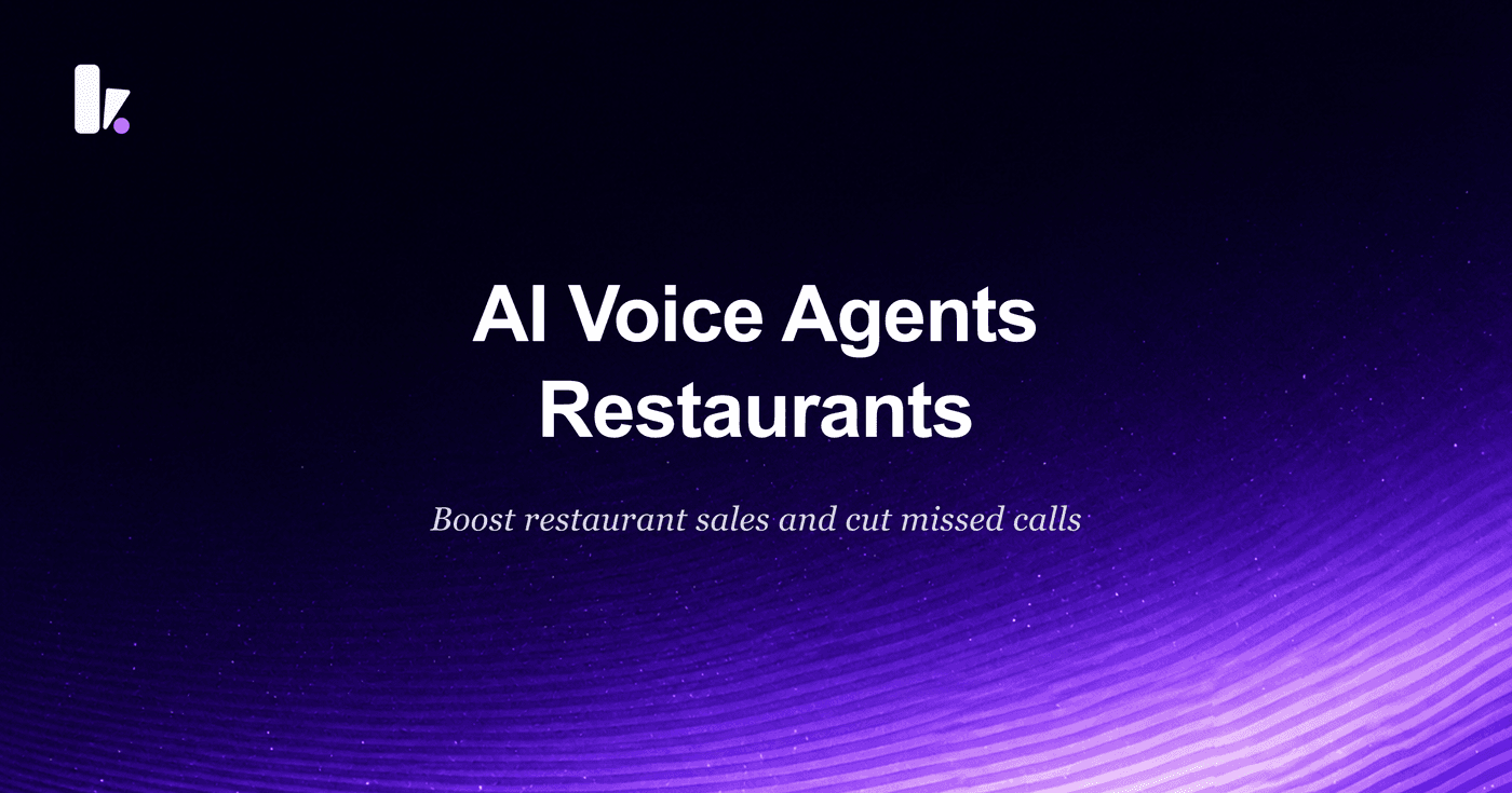 The ultimate guide to AI Voice Agents for Restaurants