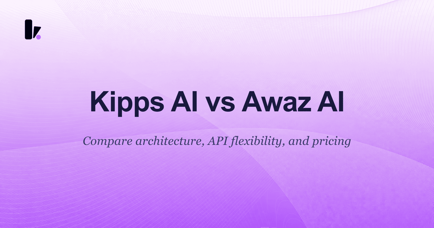 Kipps AI vs Awaz AI: A Deep-Dive Technical Comparison