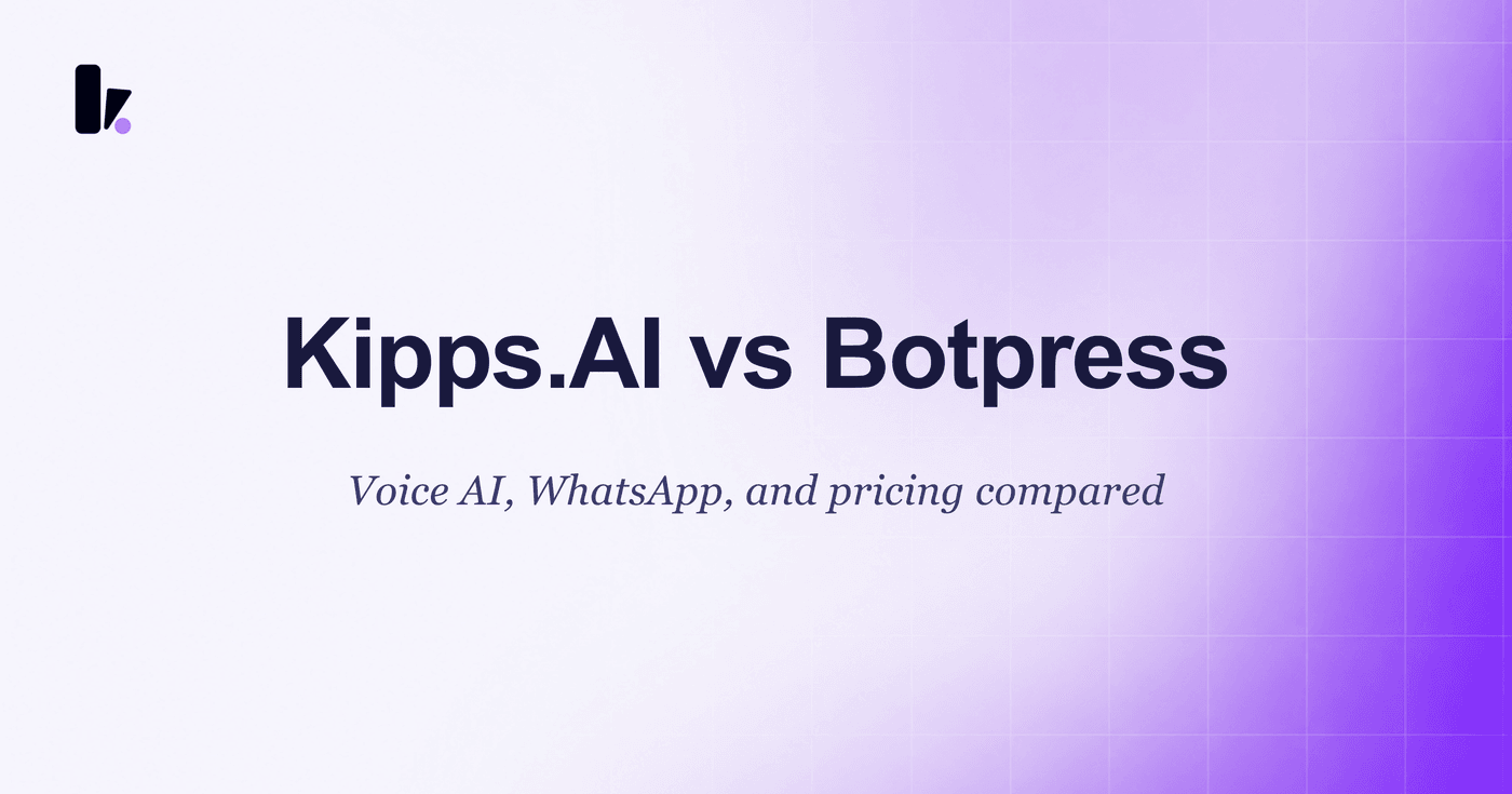 Kipps.AI vs Botpress: Which AI Agent is Right for Your Business?