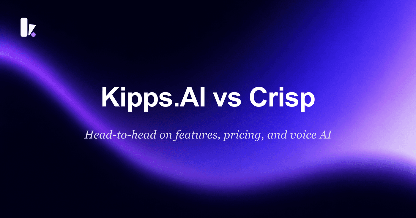 Kipps.AI vs. Crisp: Which AI Agent Platform is Right for You?