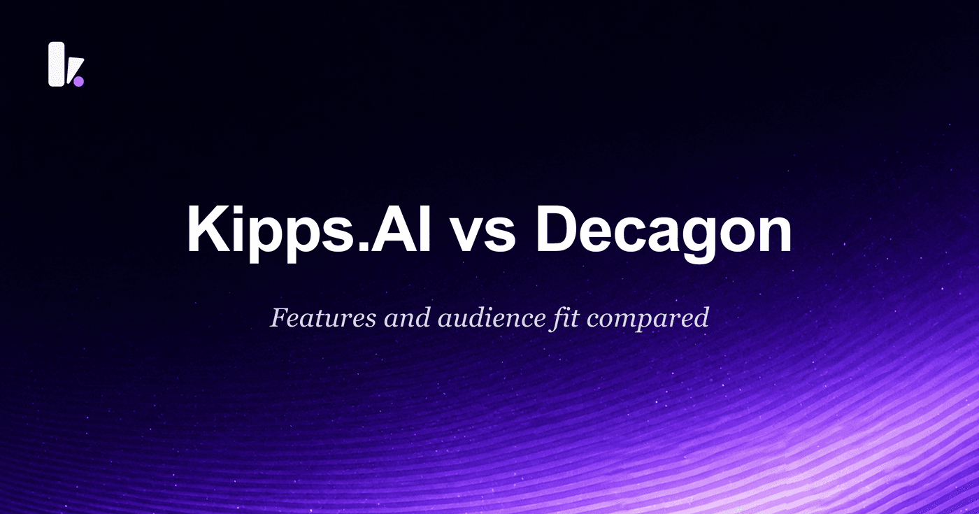 Kipps.AI vs Decagon: The 2024 AI Agent Comparison