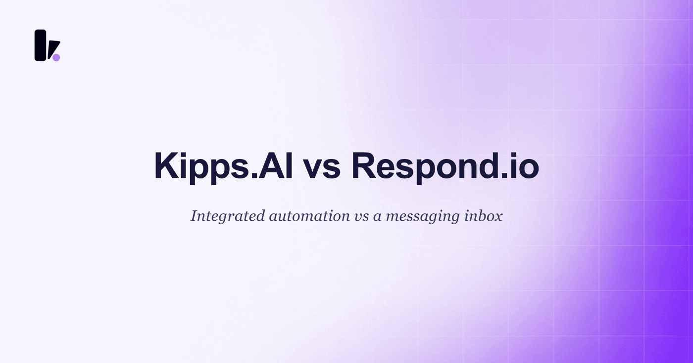 Kipps.AI vs Respond.io: A 2024 Comparison for SMBs