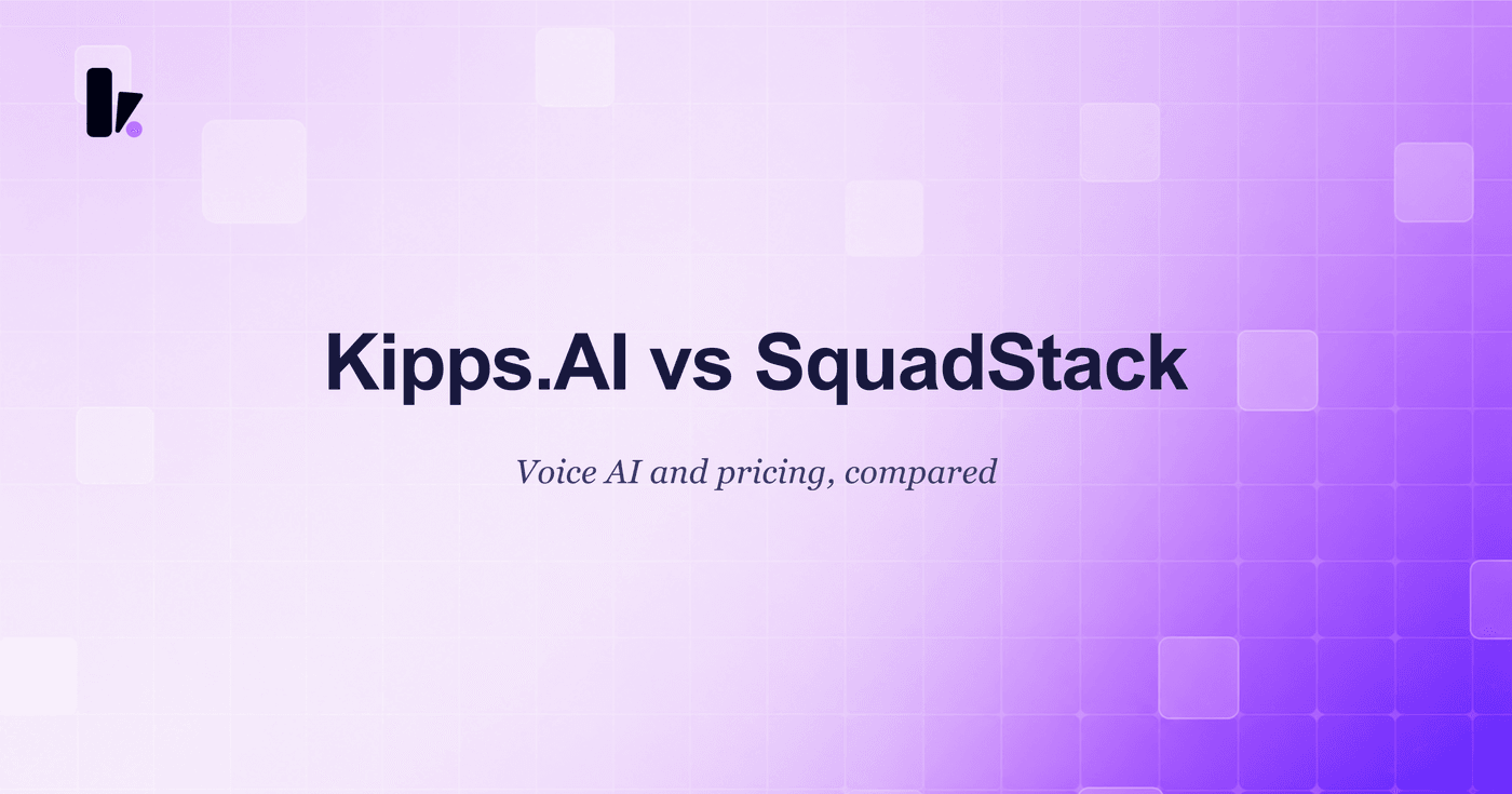 Kipps.AI vs SquadStack: Which AI Agent is Right for You?