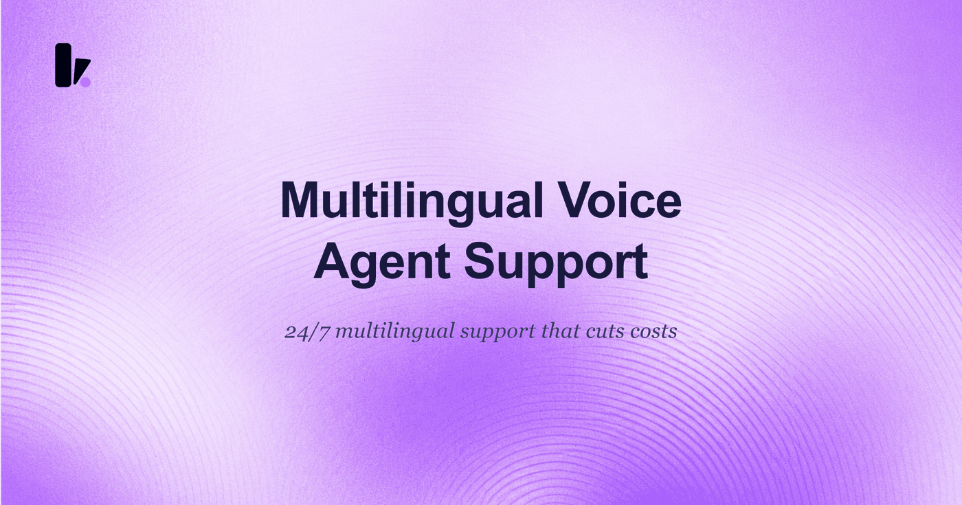 How a Multilingual AI Voice Agent Can Transform Global Support