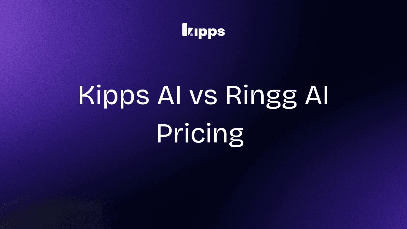 Ringg Kipps AI vs Ringg AI Pricing 2026 | Best Affordable AI Voice Agent for ...