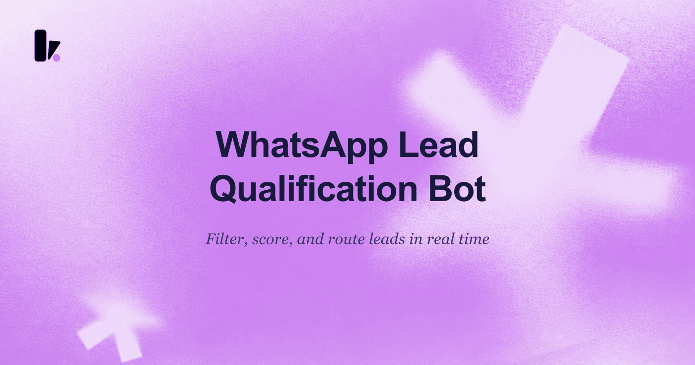 Build WhatsApp Lead Qualification Bot | Smart Automation | Kipps.AI