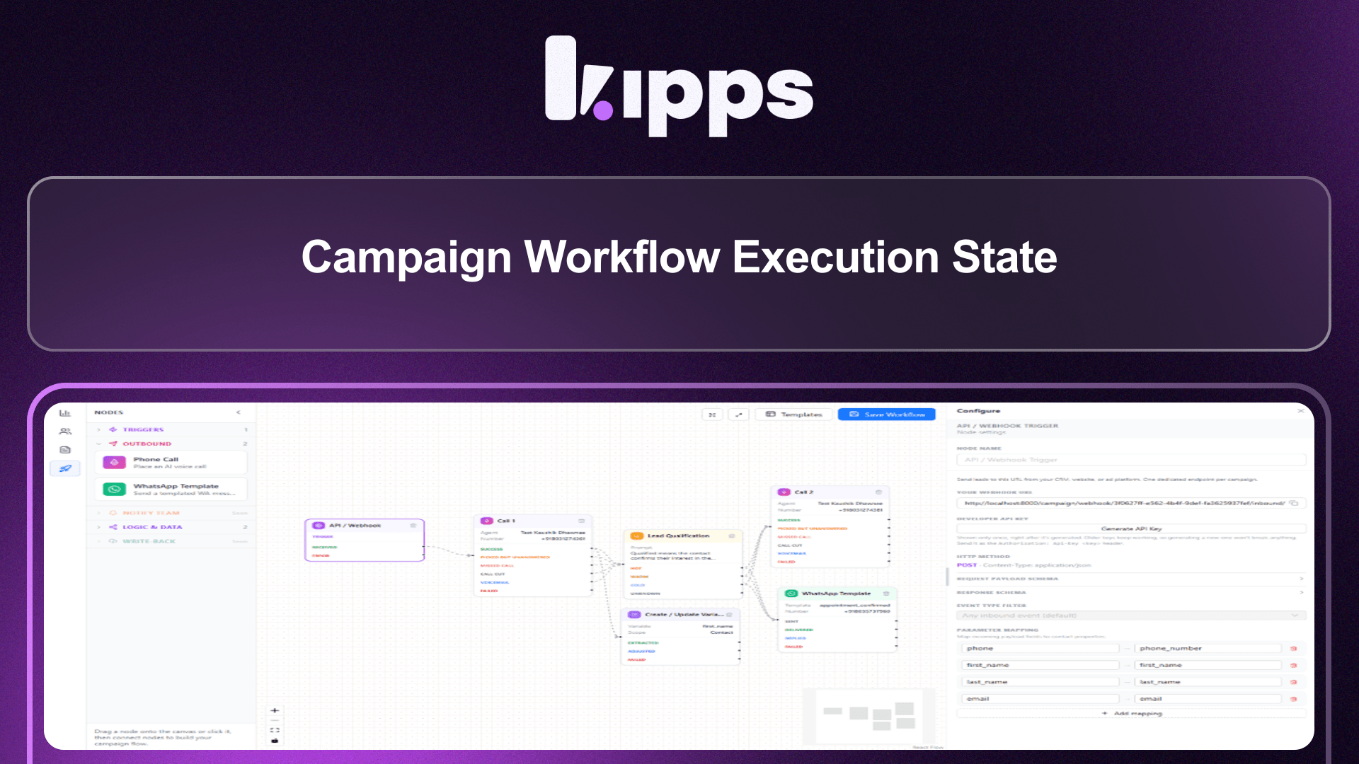 Campaign Workflow Execution State
