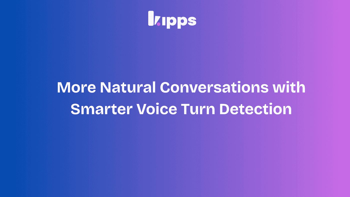 Smarter Voice Turn Detection for More Natural Conversations