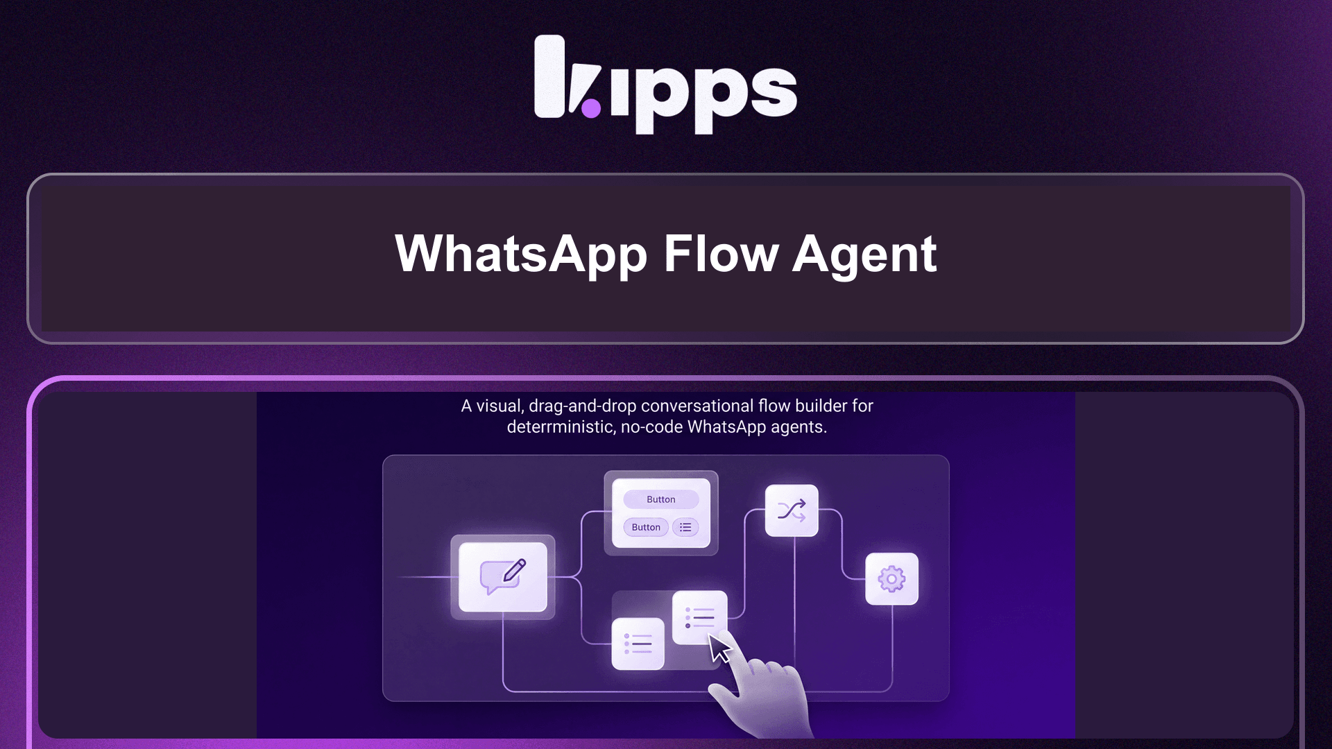WhatsApp Flow Agent