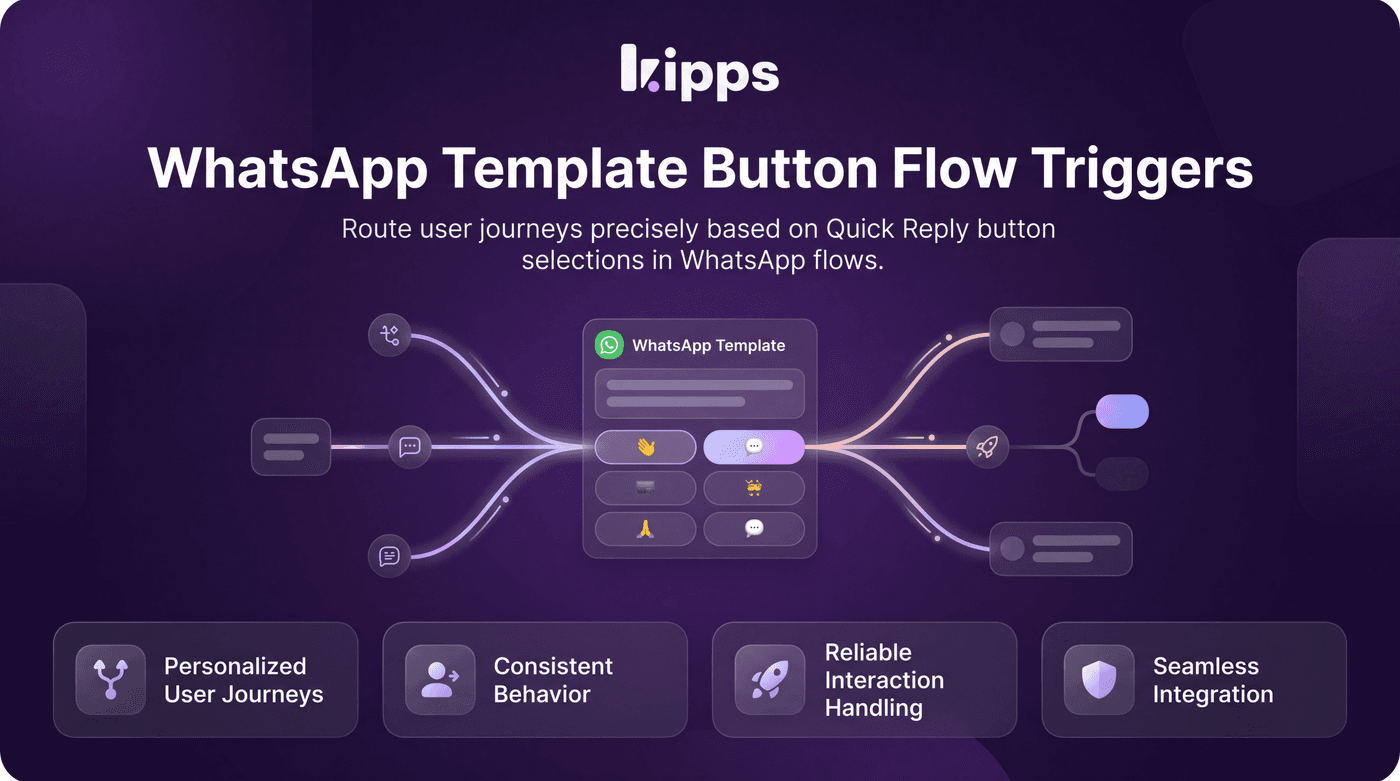WhatsApp Template Button Flow Triggers